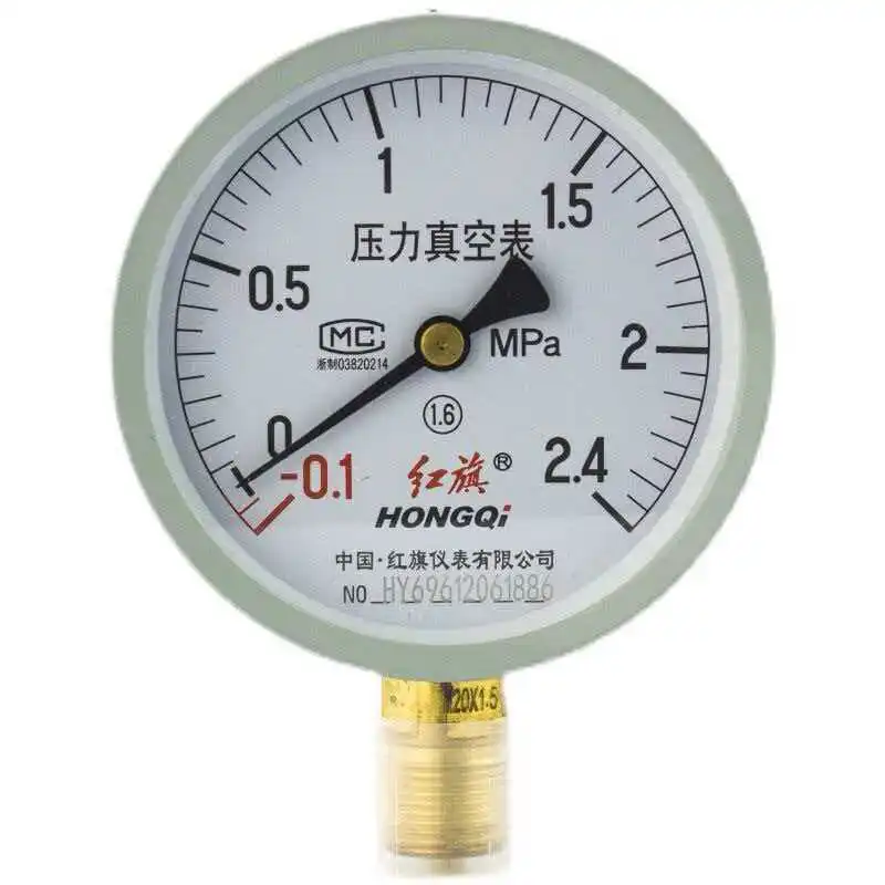 Pressure gauge, air pressure gauge, water pressure gauge, oil pressure gauge, vacuum gauge, air conditioning, underfloor heating
