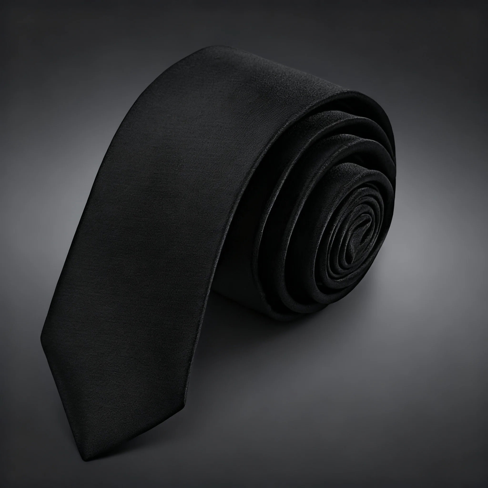 1/2Pcs Brand new Black Simple Clip on Tie Security Tie Doorman Steward Matte Funeral Tie for Men Women Students11
