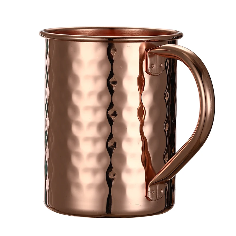 4PCS 100% Pure Copper /Copper Plated Moscow Mule Mug for a Moscow Mule or Any Vodka Based Drink