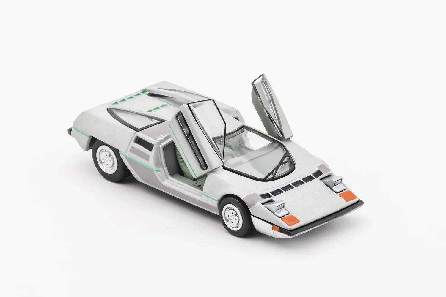 DCT 1:64 DOME-0 Black Green Orange Red Silver Diecast Model Car