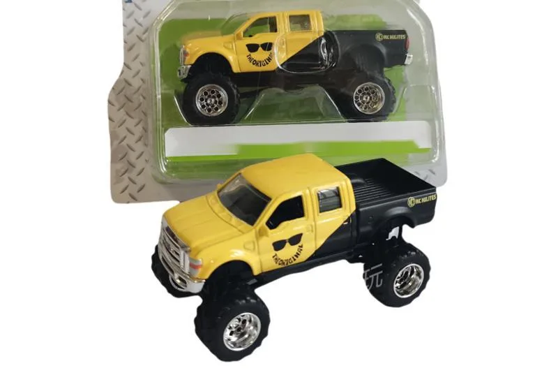 1/64 جديد وصول سعر خاص دييكاست المعادن 2008 الأمريكية F-350 على الطرق الوعرة سيارة نموذج الأثاث عرض لعب للأطفال #5