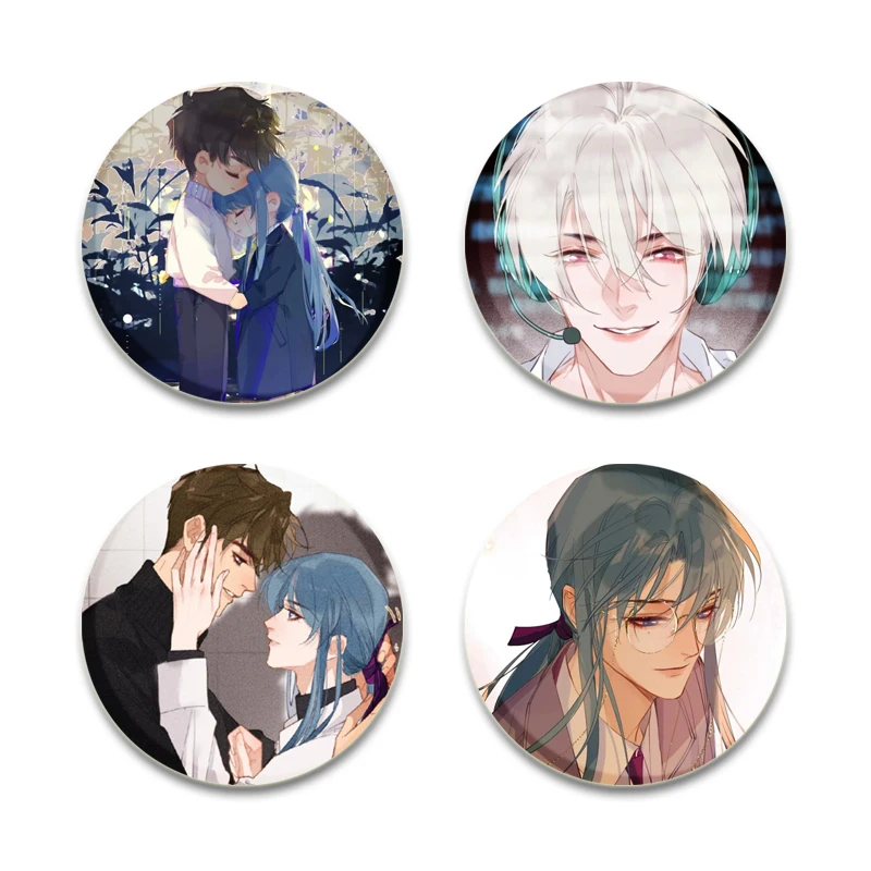 Breaking Through The Clouds Pins BL Anime Brooches Suspense Comics Badge Backpack Shoes Jewelry Accessories Handmade Gifts