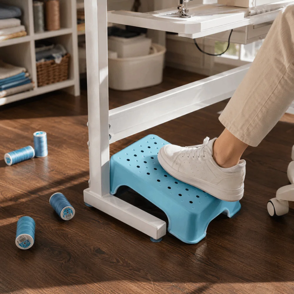 Pedal Rest Anti-Slip Foot Rest Mat Non-Slip Comfortable Foot Support Pad Under Desk Stool Mat Foot Pedal Mat Garment Factory Use