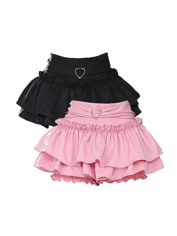 

Пышная юбка с розовым бутоном цветка. Женская милая юбка-тортик с высокой талией. Юбка трапециевидной формы небольшого размера.