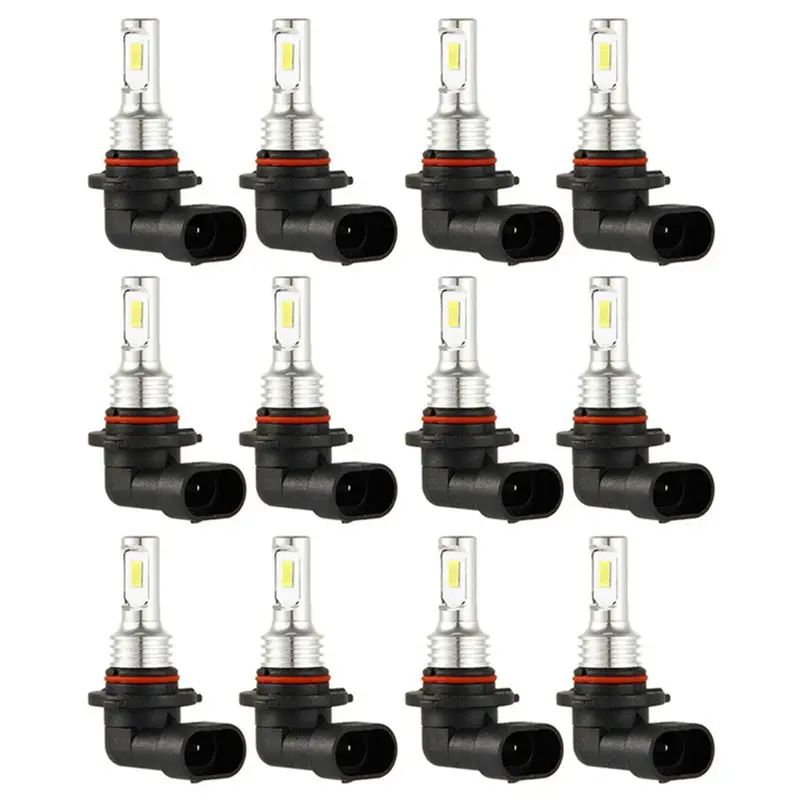 

12X 9005 HB3 LED Headlight Bulbs Kit High- 35W 4000LM 6000K White High Power
