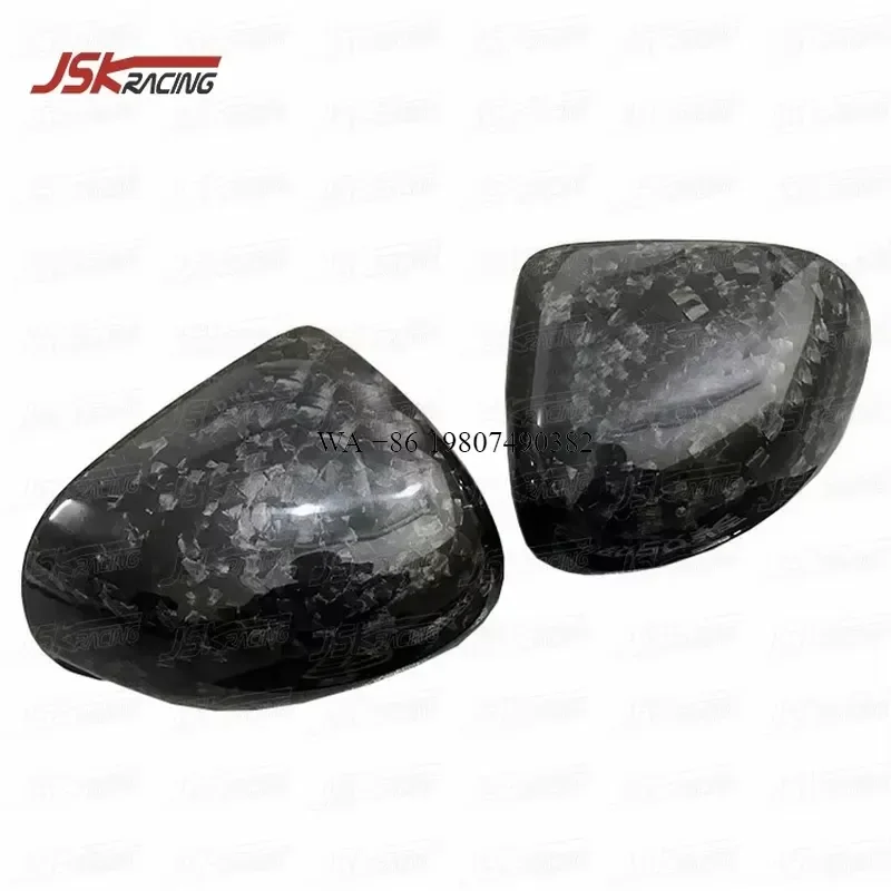 Wmwmnu Dry Carbon Fiber Side Mirror Cover for 2019-2022 GT Forged Carbon Wing Mirror Cap Replacement Auto Accessories