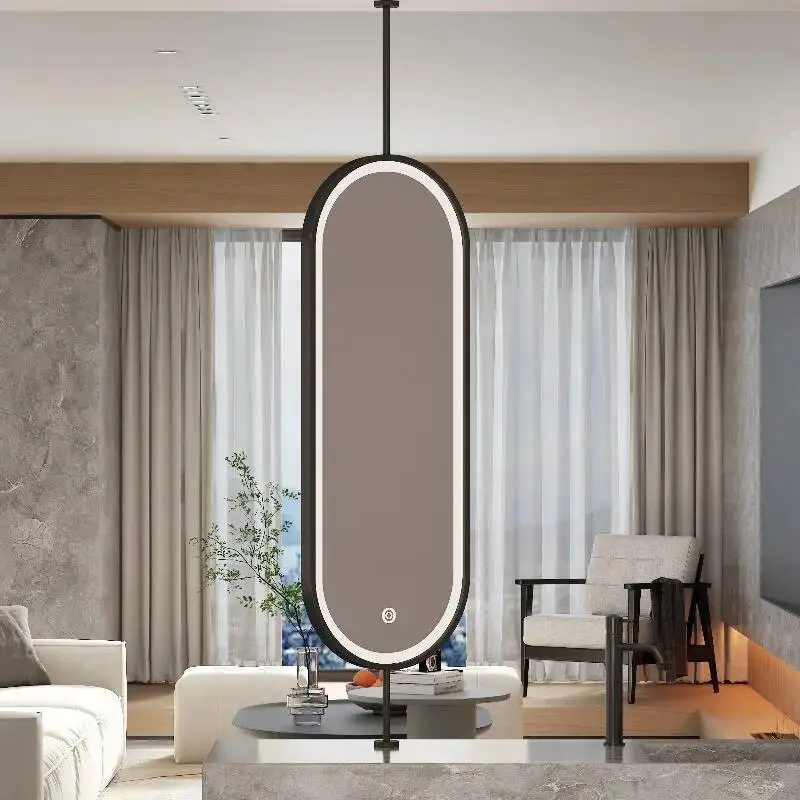 Decoration House Rooms Make Up Mirror Design Wall Living Room Decorations Tulip Lamp Pocket Mirrors Full Body Miroir Espelho