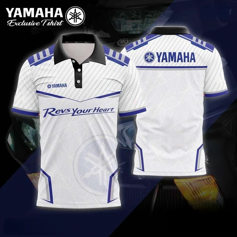 AliExpress Yamaha 2026 Summer New YAMAHA Exclusive Racing Edition Polo Shirt MXGP Cycling Suit Off Road Cycling Short Sleeve Track Wear Work Shirt