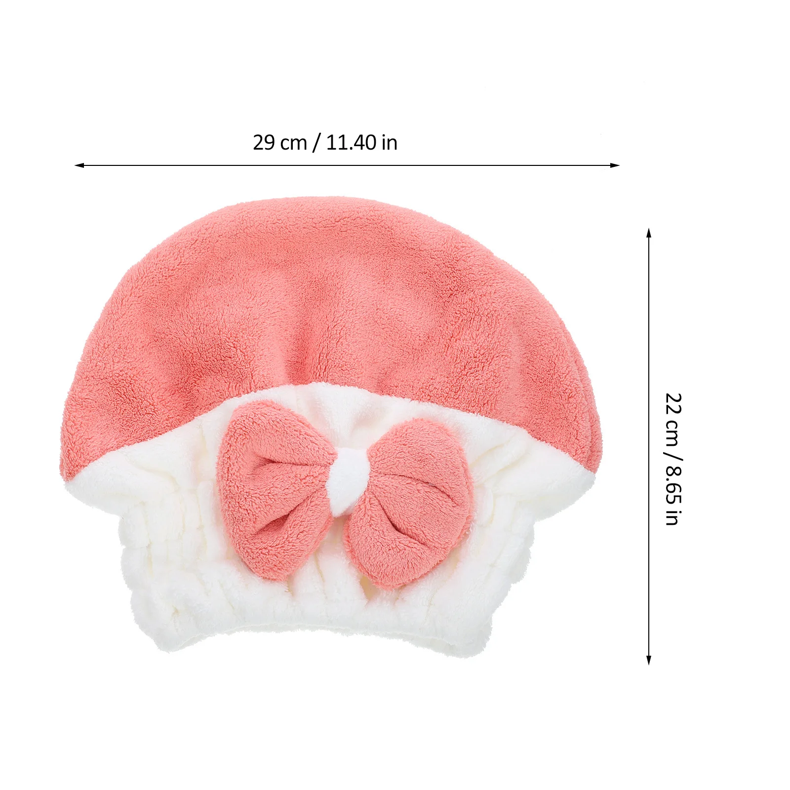 

2Pcs Hair Drying Cap Absorbent Towel for Women Girls Cute Stylish Lightweight Travel Drying Hat