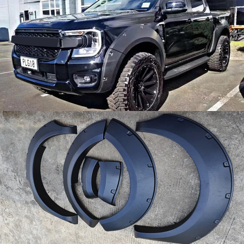 

Mudguards Wheel Arch Fender Flare For Ford Ranger Wildtrak Sport XLT XLS XL T9 2022 2023 4X4 Double Cabin Accessories