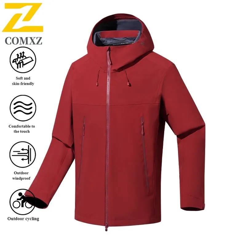 

EiAO Jacket Couple's Hardshell 3-in-1 Defense Windproof Waterproof Spring Summer Outdoor Coat for Hiking Camping Fishing 2025