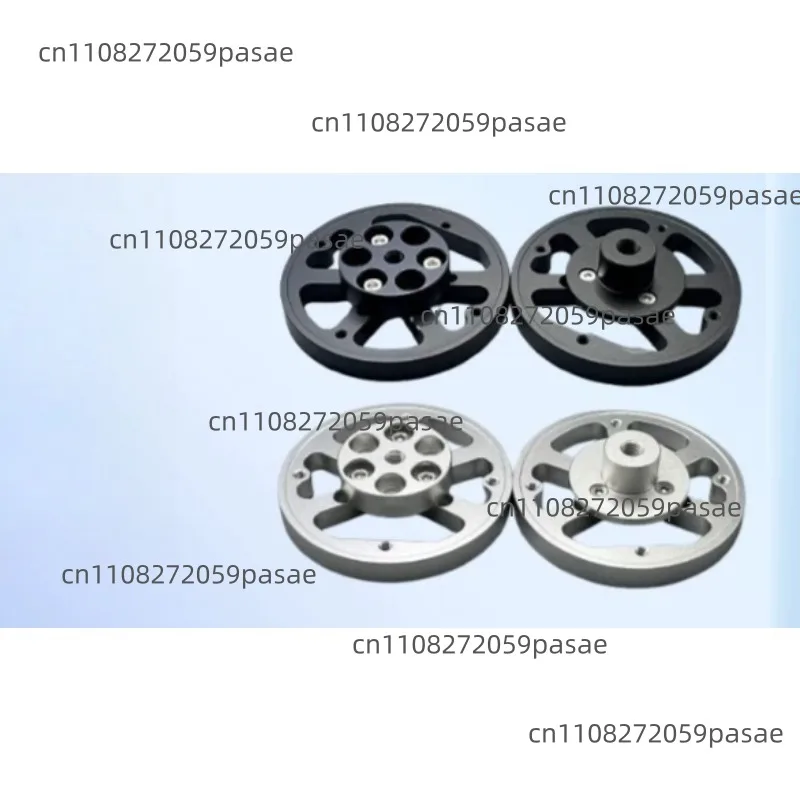 Black/Silver Adapter Plate Compatible with EQ3 and EQ5 Supports 3/8