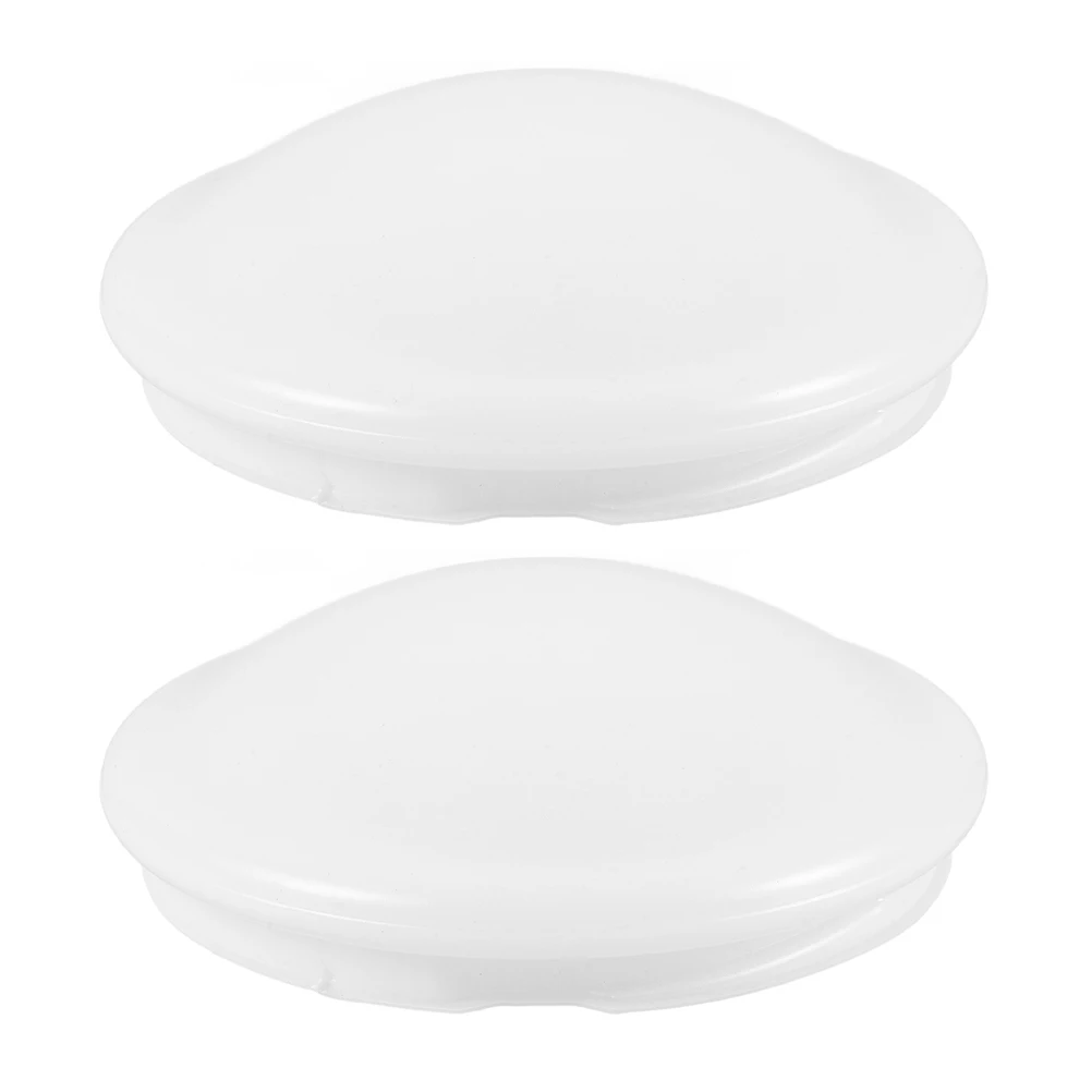 

2Pcs Plastic Ceiling Light Shade Replacement Chandelier Lampshade Cover for Flush Mount Lighting Accessories