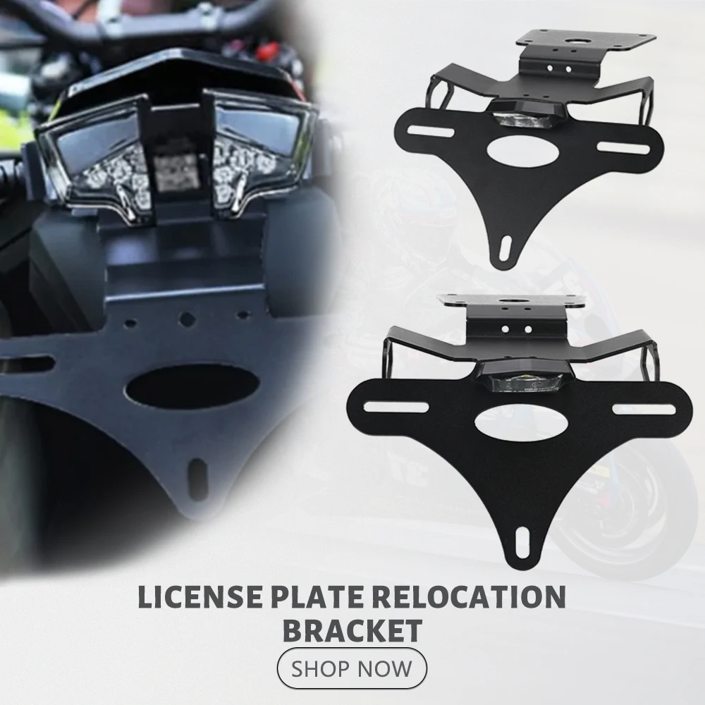 

License Plate Holder Bracket Rear Tail Tidy Fender Eliminator Kit FOR KAWASAKI Z650RS 2021 2022 2023 2024 2025 Z 650RS Z 650 RS