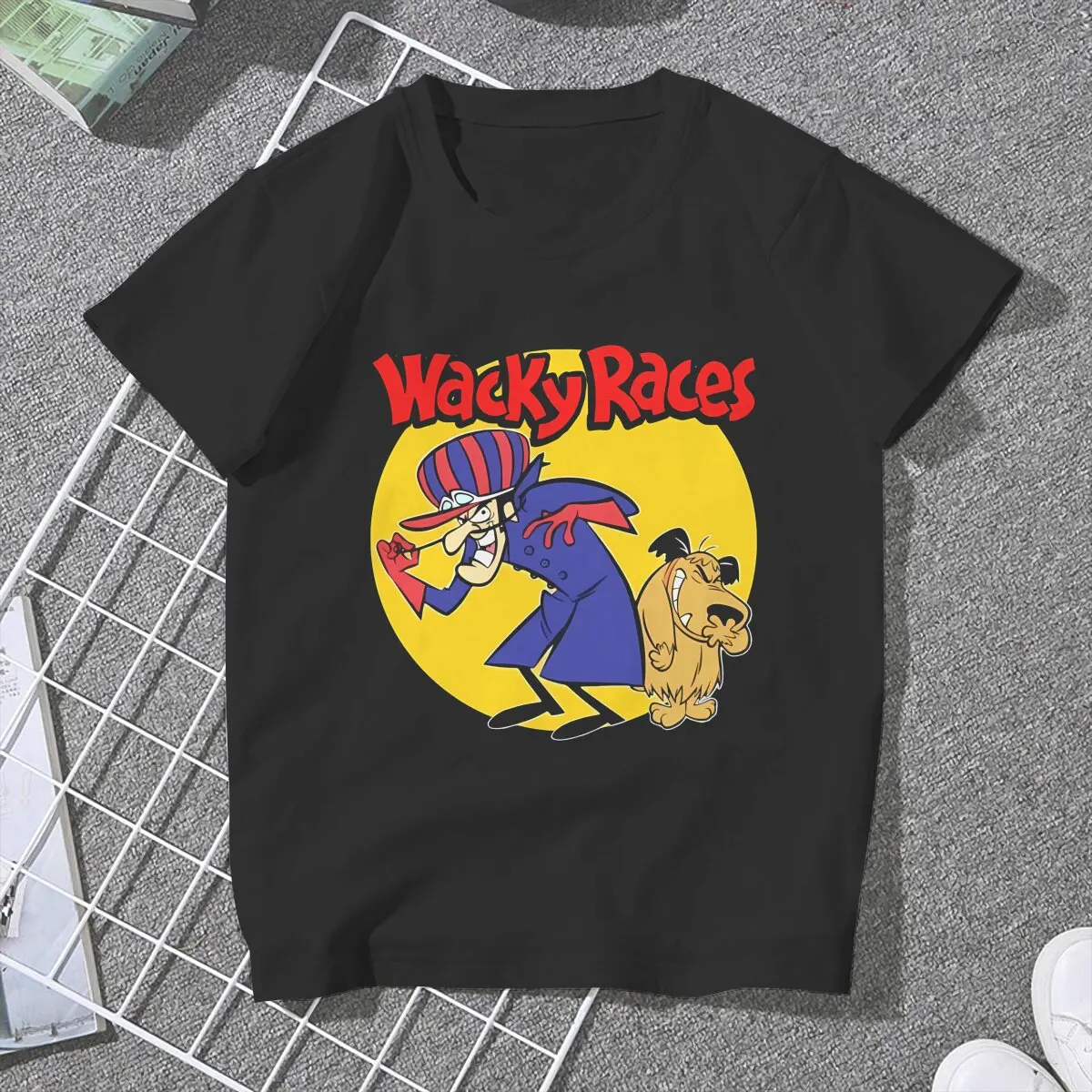 Humor TShirt For Women Muttley Wacky Races Y2k Tops Fashion Ladies Polyester T Shirt Basic Summer