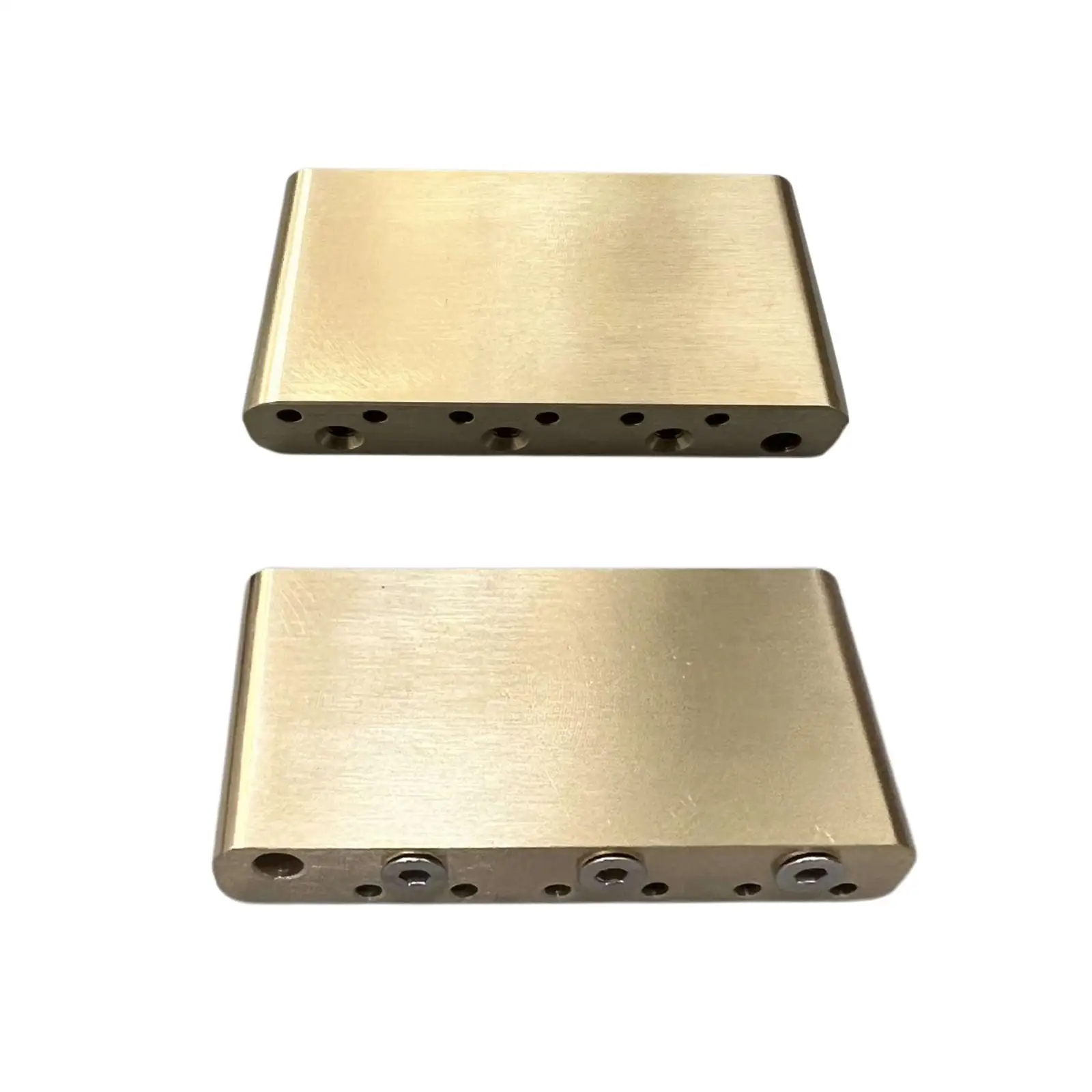 Brass Tremolo System Bridge Blocks Replacements Accessory Professional Heavy