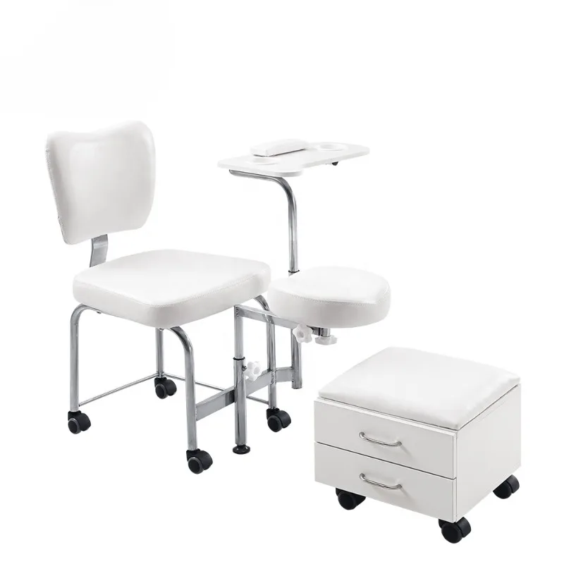 Cheap portable foot massage pedicure chair and nail  manicure table set