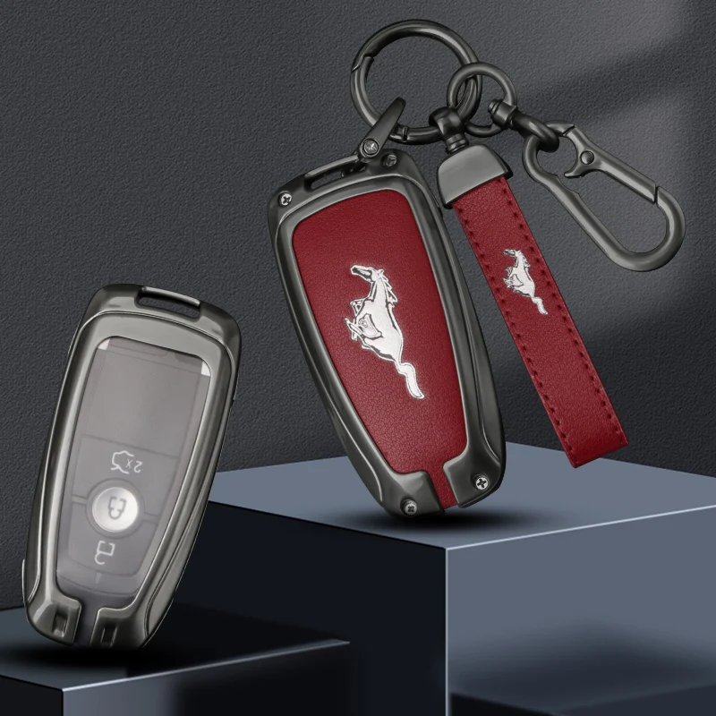 Кожаный Автомобильный брелок для дистанционного ключа
