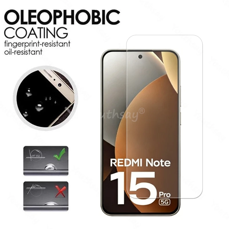 Für Xiaomi Redmi Note 15 Pro Glas Anti-Scratch Redmi Note 15 Pro Gehärtetes Glas Schutz Gehärtete Film Redmi Note 15 Pro 5G – Detail 3
