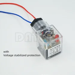 Hydraulic Solenoid Plug 0200T DC24V Junction Box With Indicator Light With Voltage Regulator Protection DIN43650AAccessories