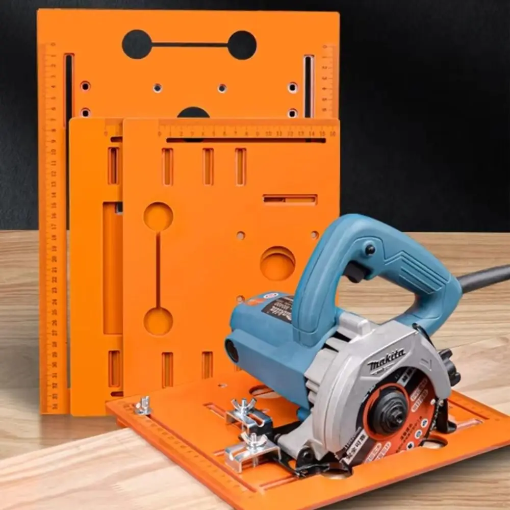

Punch-Free Cutting Machine Base Plate 90° Flat Cutting 45° Diagonal Cutting Circular Saw Insert Plate Strong Compatibility