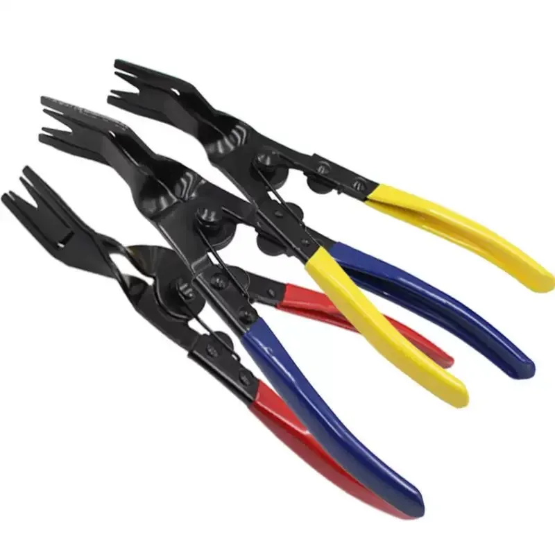 3PCS Car Clip Pliers Tool Panel Clip Pliers Set Fastener Remover Auto Retainer Clip Trim Rivet Removal Tool Auto Door Car Uph