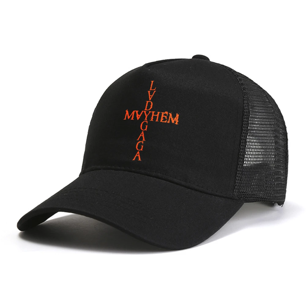 Lady Gaga The Mayhem Ball Tour baseball cap Fashion Men Women mesh Snapback Caps outdoor Breathable mesh adjustable hats