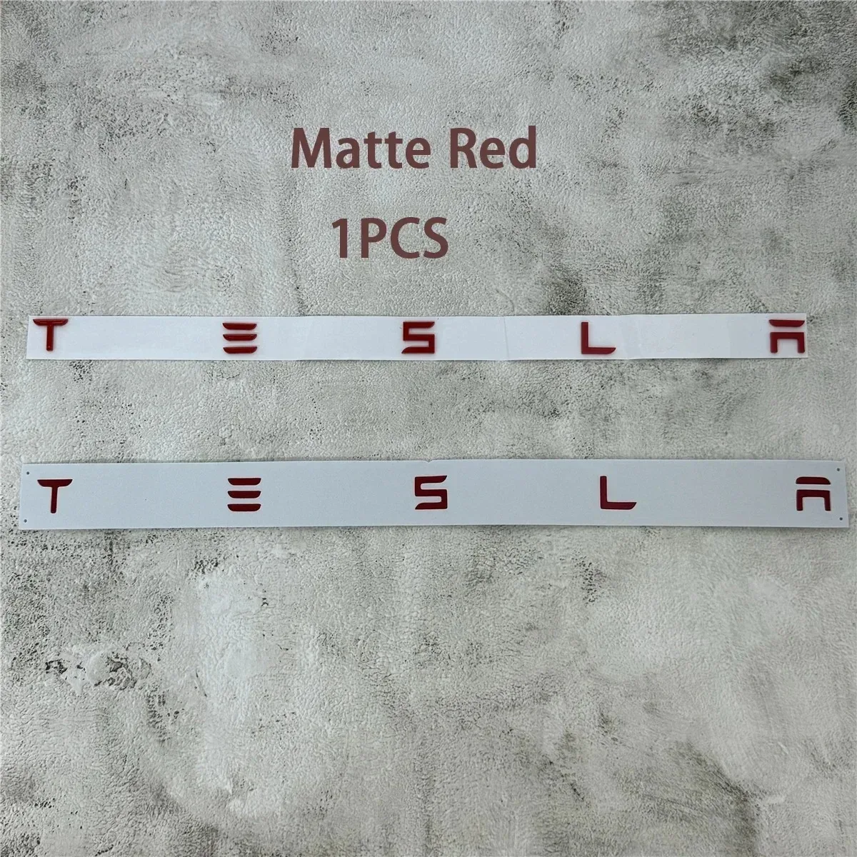 Chrome Logo Emblem for Tesla MODEL 3 S X Y - 1PCS Rear Tailgate Decal Sticker Premium Car Accessory