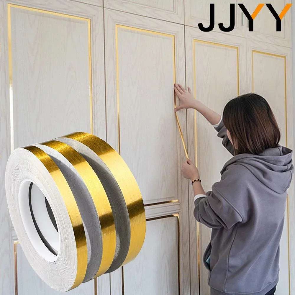 JJYY 0.5/1/1.5cm*50M Ceramic Waterproof Mildewproof Decorative Gap Bathroom Kitchen Wall Sticker Self Adhesive Floor Tile Tape