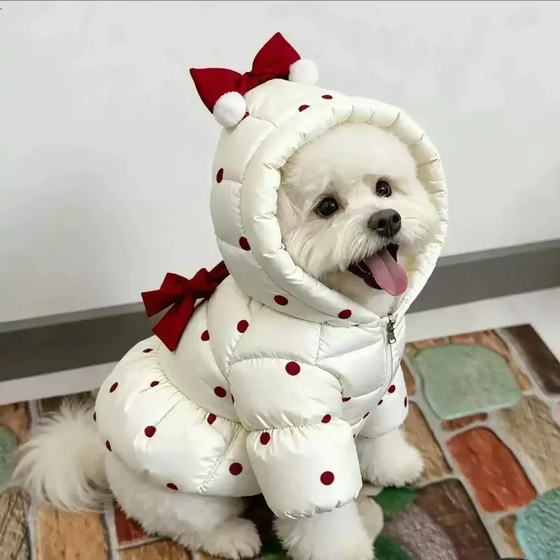 Warm Cotton Pet Jacket, Fashion Autumn‑Winter Clothes for Dogs and Cats