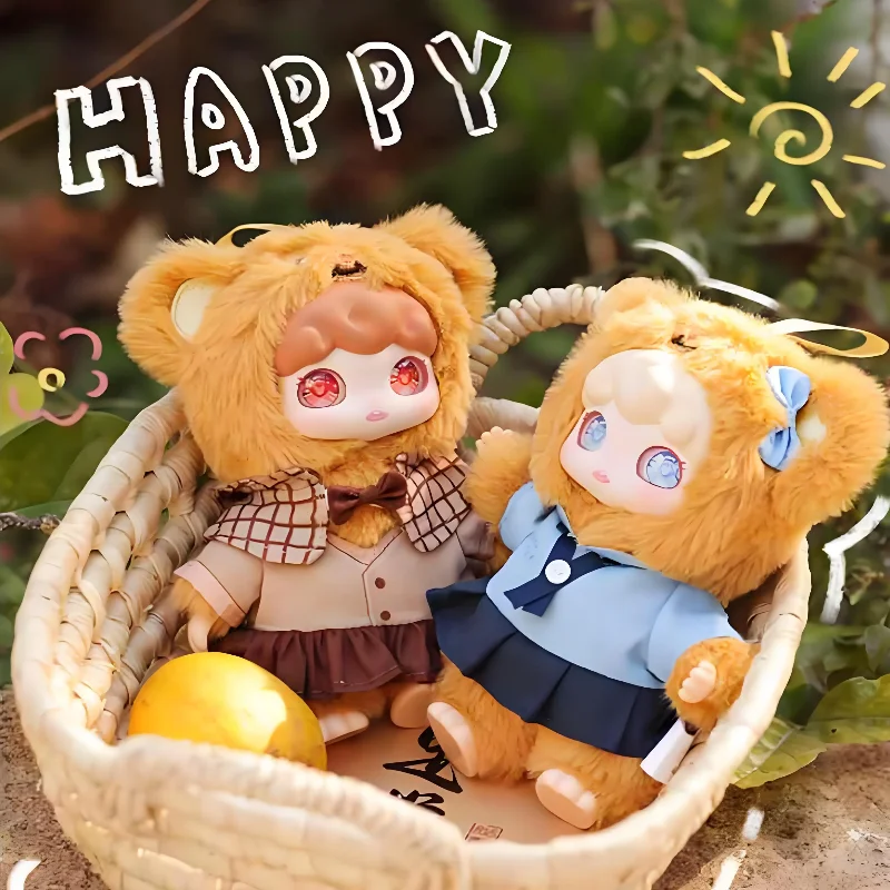 

Domi Little Bear's Daily Work Series Mystery Blind Box Симпатичная виниловая мягкая плюшевая кукла-сумка Брелок Подвеска Модная игрушка-сюрприз в подарок