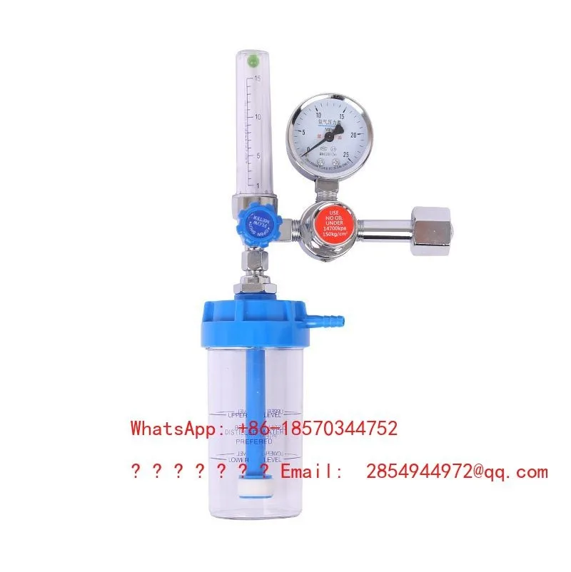 Medical Oxygen Regulator Oxygen Pressure Gauge for Oxygen Cylinder view 2