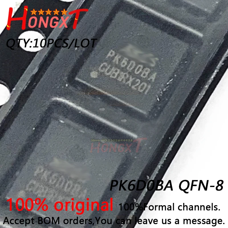 10PCS 100% NEW  PK6D0BA QFN-8