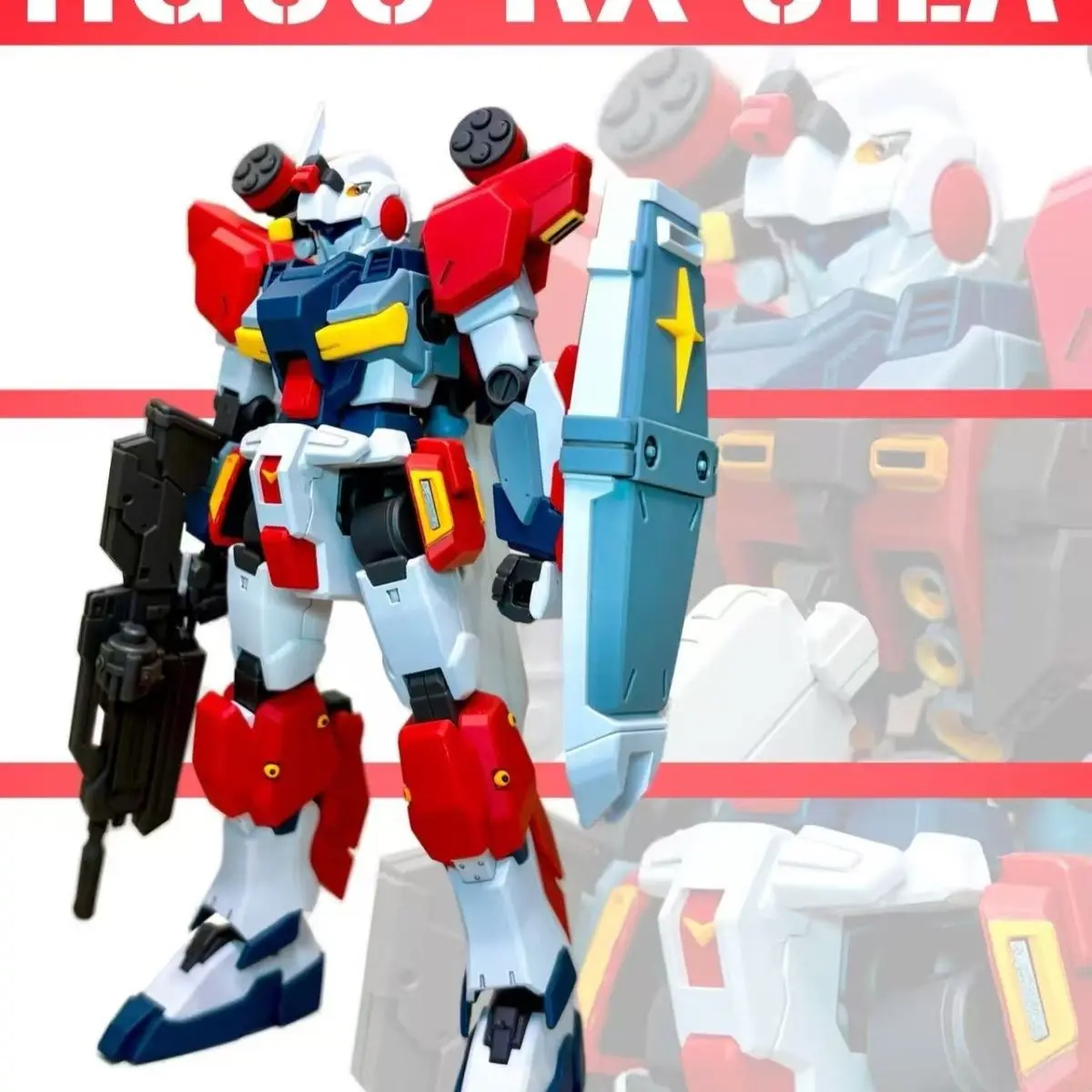 BAOBAO – modèle 1/144 HG RX-81LA G Line Light Armor, assemblage en plastique, figurine d'action Anime, jouets cadeaux, en Stock