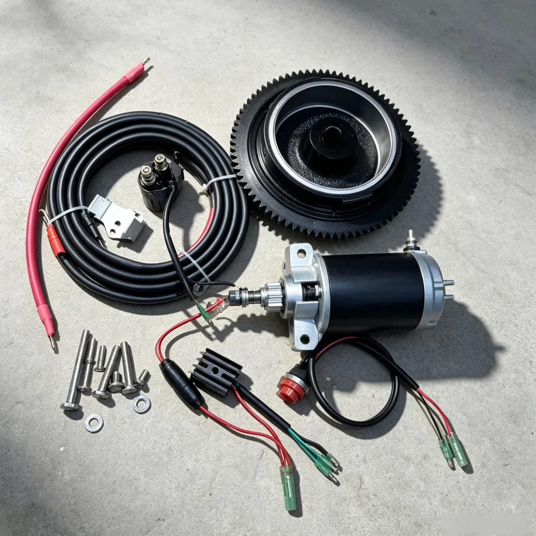 Kit de arranque eléctrico de m - Outboard Motor 4 Stroke 15Hp reseña y precio