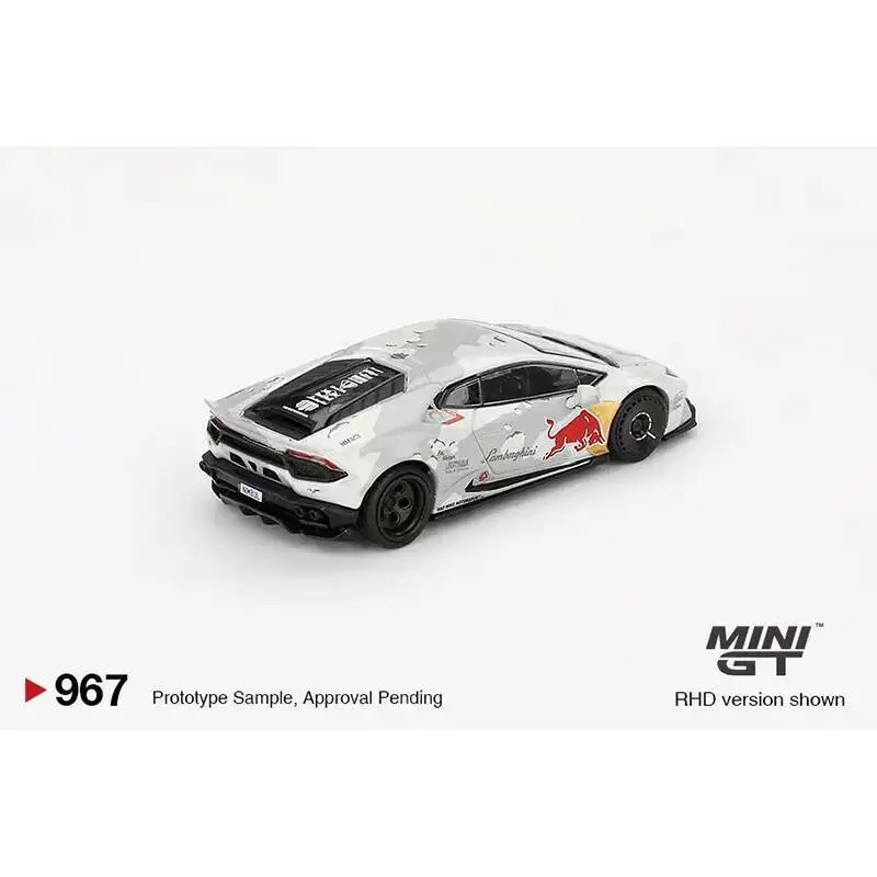 MINIGT 967 In Stock 1:64 LBWK Lamborghini Huracan Mad Mike NIMBUL Diecast Model Collection Toys
