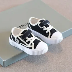 Tenis Infantil Children Canvas Shoes Girls Spring Autumn Fashion Soft Sole Kids Casual Shoes Boys Non-slip Breathable Sneakers