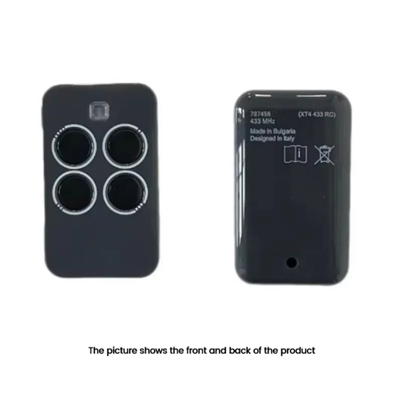 【سعر ساخن!】XT4 433 ميجا هرتز المرآب/بوابة التحكم عن بعد 2 قطعة 787456 ل 787452 787453 787454 433 RC الأمر الارسال #4