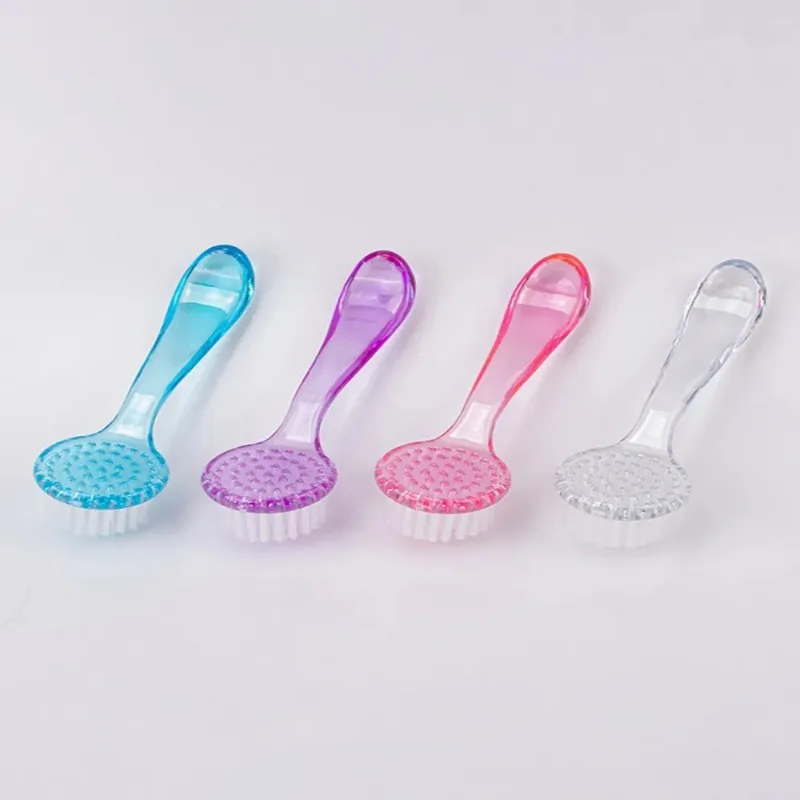 1pc Nail Brush Gentle Handheld Round Head Art UV Gel Powder Dust Clean Remover Nail Accessories Manicure Pedicure Tools