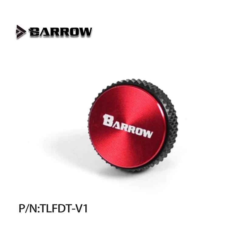 

BARROW TLFDT-V1 золотой, черный, серебристый, белый G1/4 дюйма, затягивающая вручную, уплотнительная заглушка с водяным охлаждением, компьютерные аксессуары