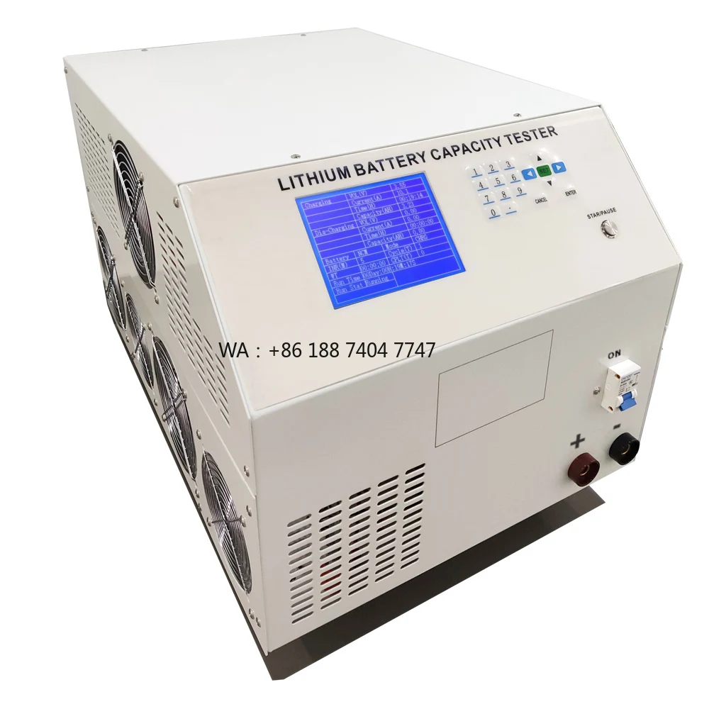 Charge 40A Discharge Lithium Battery TestersHF10040 100V 40A Li Ion Cell Analyzer Machine for Battery Capacity Testing