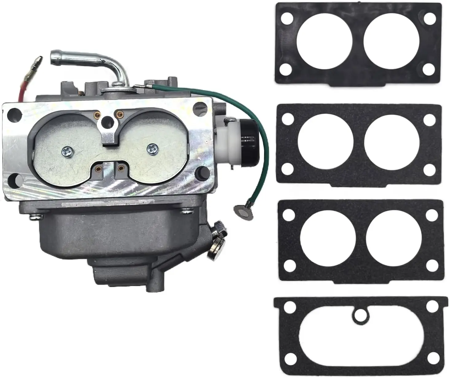 For 24 853 111-S Carburetor Fit for Kohler CV750 Engine Replace 24853103-S 24053111 24053103 with Gaskets Spark Plug & Fuel Filt