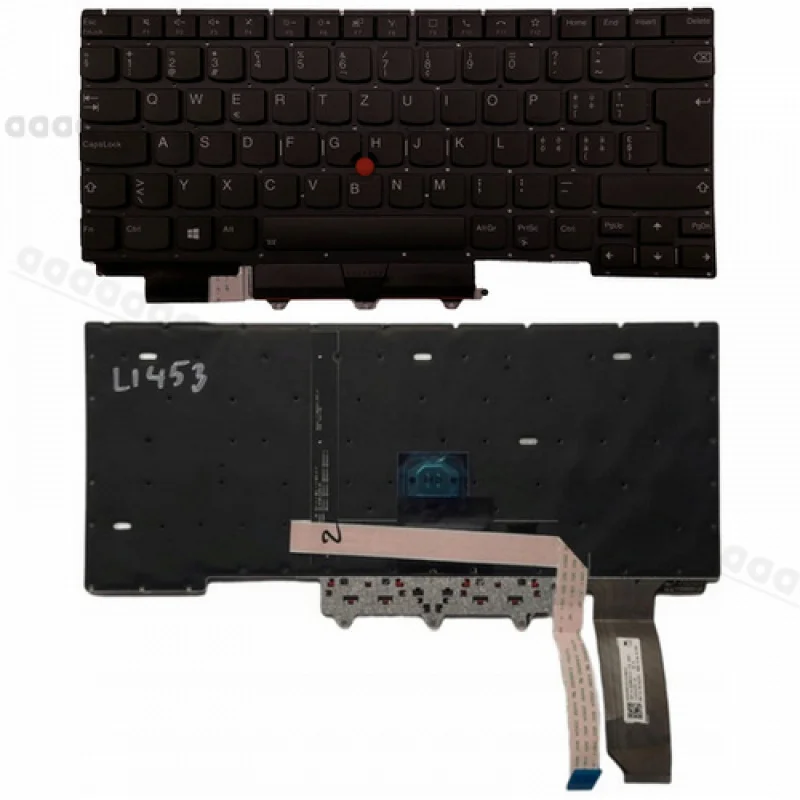 Оригинальная клавиатура A + Швейцарии QWERTZ для LENOVO THINKPAD E14 GEN 1, GEN 2, ИЛЮМИНИРОВАННАЯ