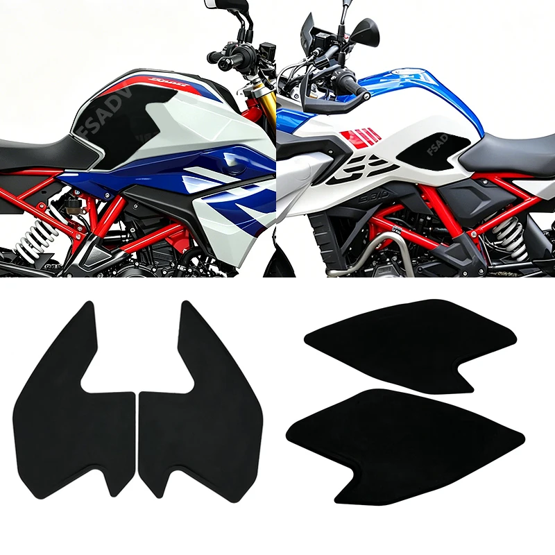 

G310R G310GS Motorcycle Non-slip Side Fuel Tank Stickers Waterproof Pad Rubber Sticker For BMW G 310 GS G310 R 2018-2023