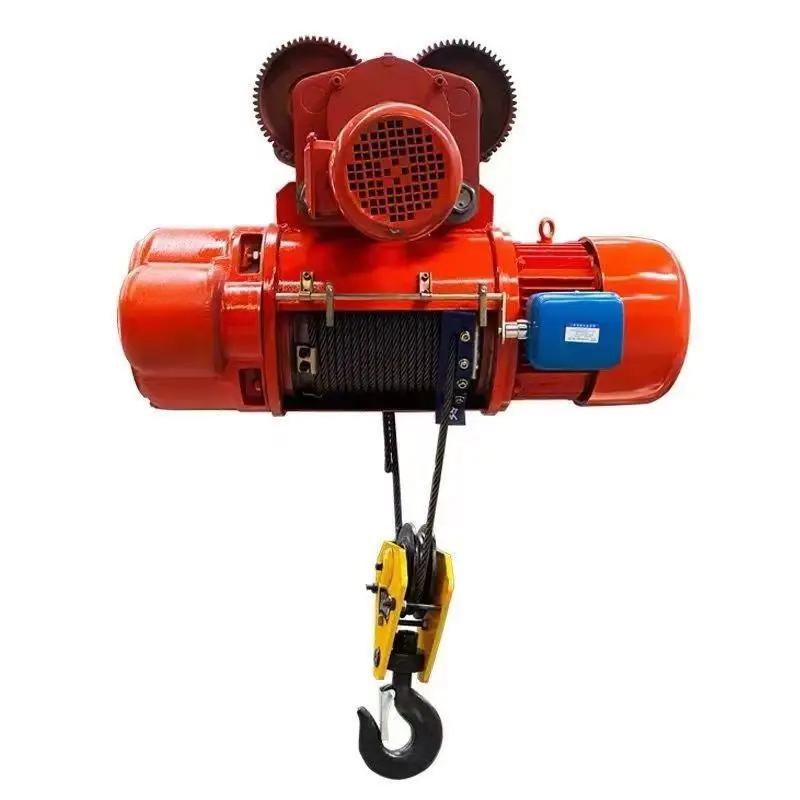

Factory Wholesale Electric Steel Wire Rope Hoist 0.5tons CD Single Speed Wire Rope Electric Hoist Lifting Height 6m