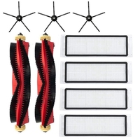 9PCS Replacement For Xiaomi Roborock S5 Max S6 Pure S6 Maxv Roller Brushes HEPA Filter Mop Cloths Accessory