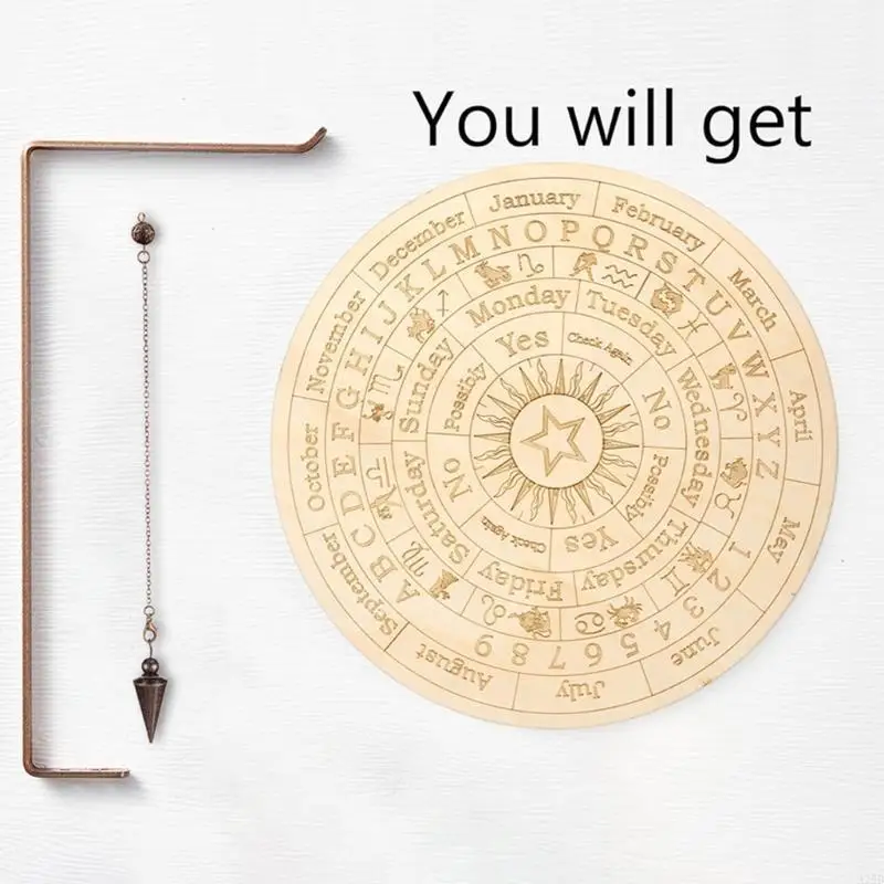 

Swing Display Shelf Pendulum Stand Table Decorations Altar Ornaments Plate A70D