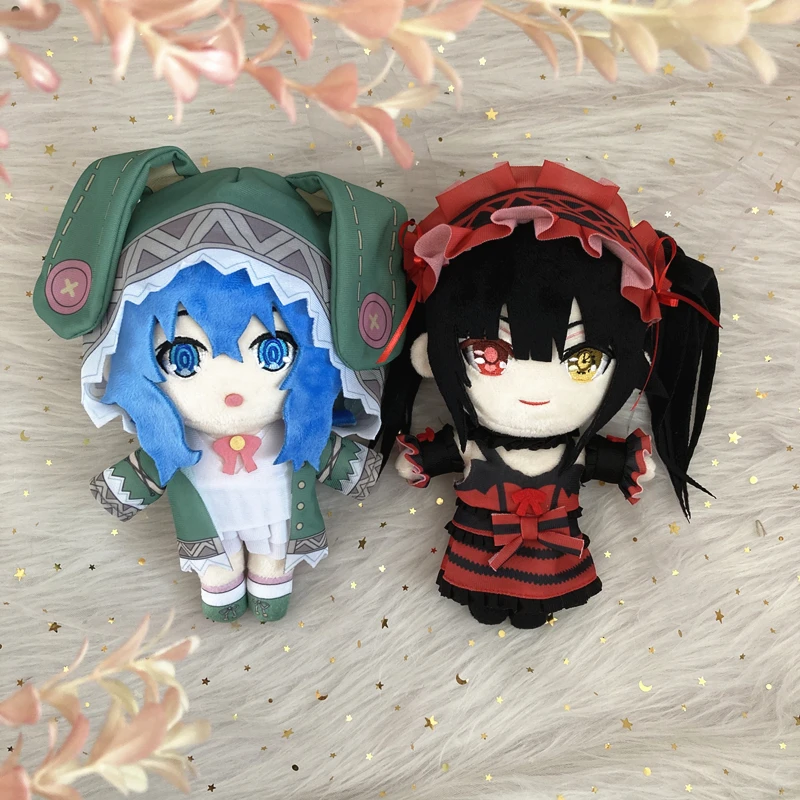 

20cm DATE A LIVE Plush Doll Toy Anime Figures Yoshino Tokisaki Kurumi Cosplay Plush Pillow Doll Toys Christmas Gifts