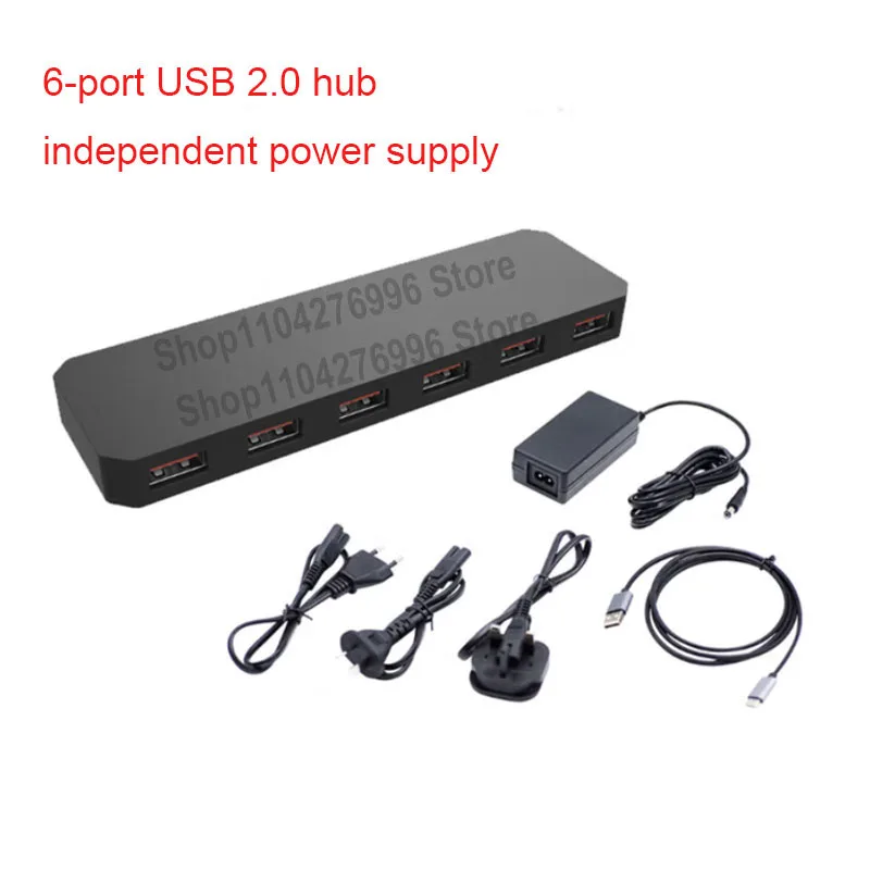 

Для нескольких аналоговых летных периферийных устройств, сотовый 6-портовый концентратор USB 2.0 с независимым источником питания, подходящим