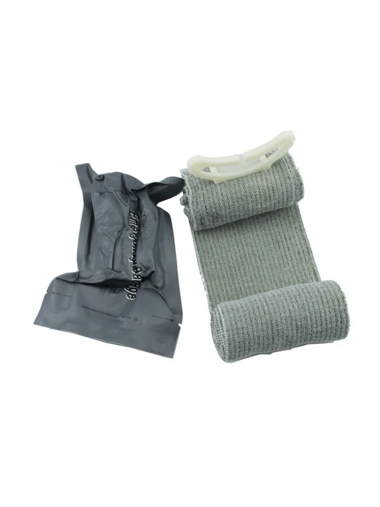 Bandage hémostatique tactique sous vide Plus Compression pansement de Compression traumatique premiers secours 4/6/8 pouces